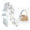 Sommer Luxus Design Damen Seidenband Schal Handtaschengriff Wickelband Tasche Band Schal Damen Mädchen Kopf Haar Handgelenk Band Schal