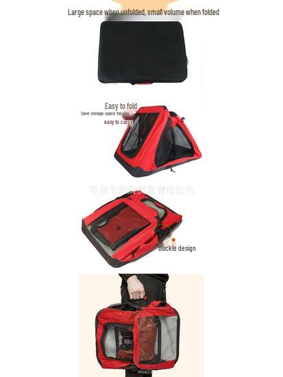 Portable Folding Pet Cage for Dogs and Cats, Medium To Large, Suitable for Travel or Home