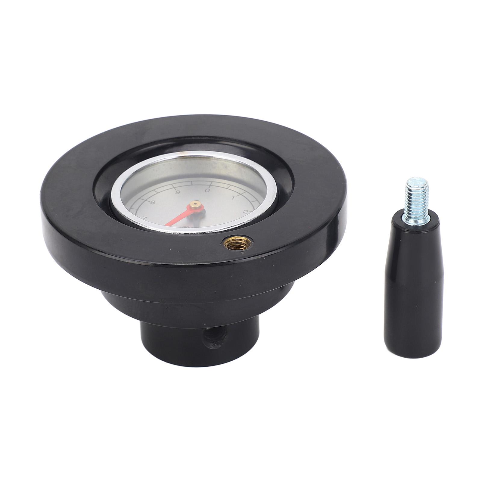 

Маховик з циферблатом 12x100 мм Індикатор положення від 0 до 9 Махове колесо з ручкою для скла, харчових продуктів, лиття під тиском