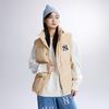 New MLB Down Jacket Unisex Light Sand Brown 3ADVV0136-50SAL