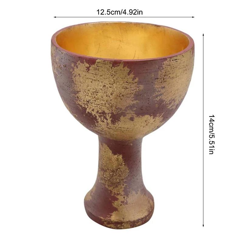 

Індіана Джонс Святий Грааль Кубок Декор Смола Вироби для Хеллоуїна Рольові ігри Реквізит Декорації для шанувальників Індіани Джонса світло-зелений колір