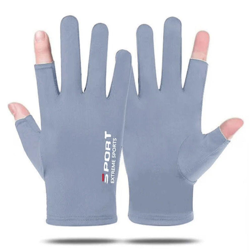 UV Protection Sun Protection Gloves Breathable Anti-UV Mittens Summer Sunscreen Gloves  Running