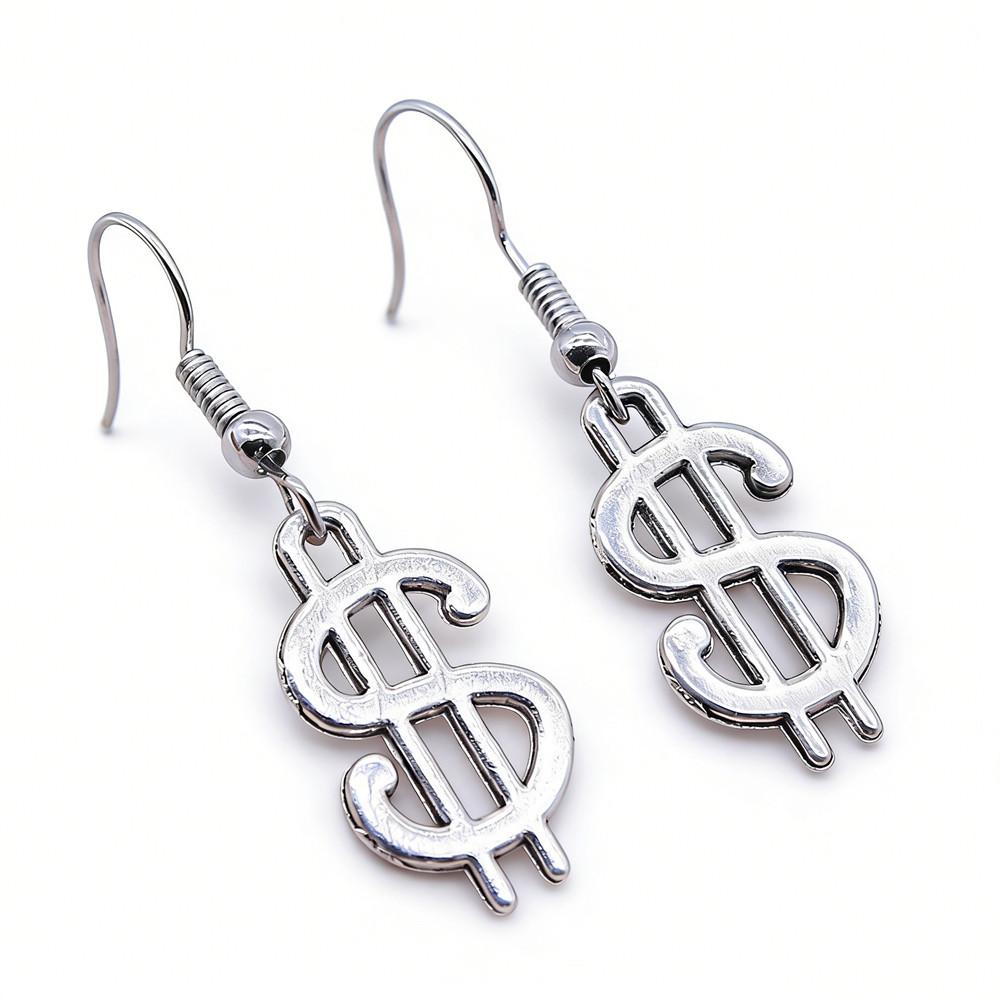 Compass Dangle Earrings Adventure Travel Nautical Navigation Drop Jewelry