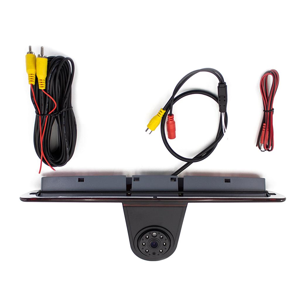 Third Brake Light Backup Camera with Night Vision for Sprinter W906 324H 524H Crafter 5'' Screen Replacement Accessories