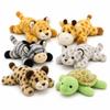 Tiger Magnetic Refrigerator Sticker Doll Zebra Toy Cat Lying Doll  Home Decor