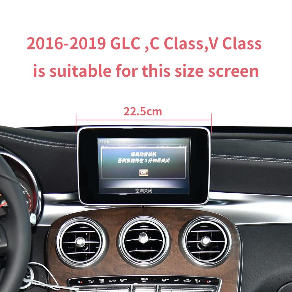 Supporto per telefono per auto per Mercedes-Benz Classe C/GLC/V 2015-2023 staffa di navigazione su schermo magnetico ricarica wireless nuova energia