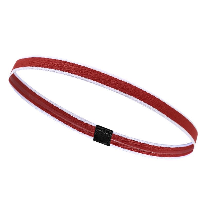 Antypoślizgowa Elastyczna Opaska Sportowa Odprowadzająca Pot na Zewnątrz do Fitnessu i Biegania