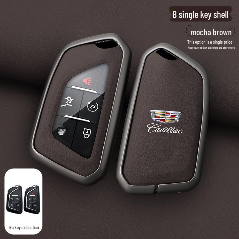 

Premium Metal Key Case for 2023 Cadillac CT5, CT6, XT5, XT4, XTS, ATSL OPP Bag