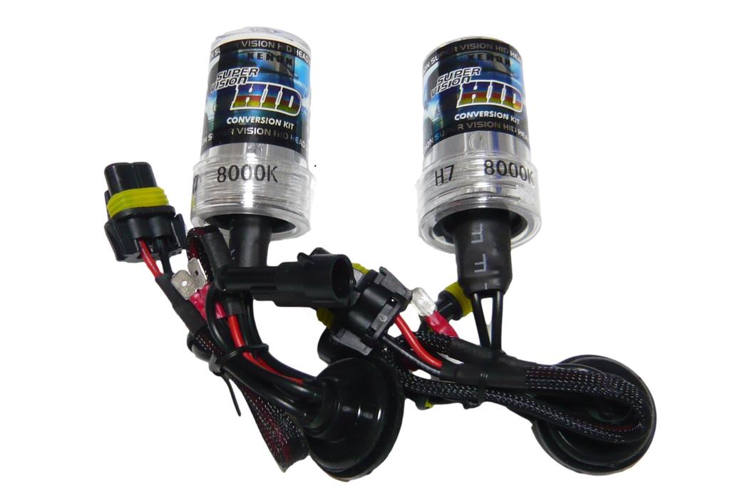 H7 55W HID Burner Replacement 8000K Set of 2