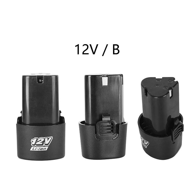 

Батарея 12 В, 1300 мАч/1500 мАч, литиевая аккумуляторная батарея для электрической дрели/пистолетной дрели/электрической отвертки B4500 чёрный