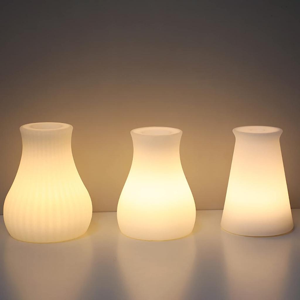 Nachtlicht, Stilllicht, Nachttischlampe, Fernbedienung, Timerfunktion, 5 Helligkeitseinstellungen, Tischleuchte, Raumlicht, LED-Licht, Ambiente