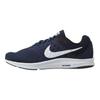 Nike Downshifter 7 Amortecimento Leve Antiderrapante Durável Top Baixo Casual Tênis de Corrida Masculino Tênis Azul-Escuro 852459-400