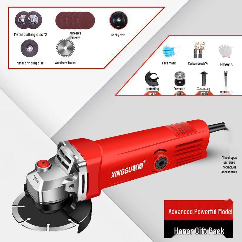 Multifunctional Electric Angle Grinder and Polisher for Home Use