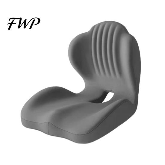 Poduszka na siedzisko z pianki memory Ergonomiczna poduszka z podparciem lędźwiowym, Oddychająca do krzesła biurowego, biurka i pośladków, Wysokiej gęstości Samochód Dom