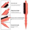 Wheat Straw Material Volumizing Curls Hair Comb Curling Roller Comb  For Fluffy Hair Roots