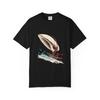 Mushroom Sail Salt Flats Graphic T-Shirt Black Front Print Comfort Colors 1717