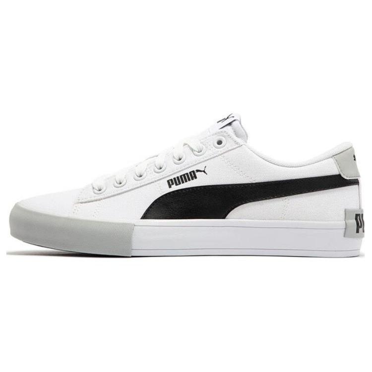 PUMA Bari Casual CV Black and White Men s 389383-01 EU 43