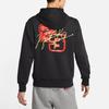 Jordan Sport DNA Logo Fleece Hoodie Men Sweatshirt Black CV2785-010