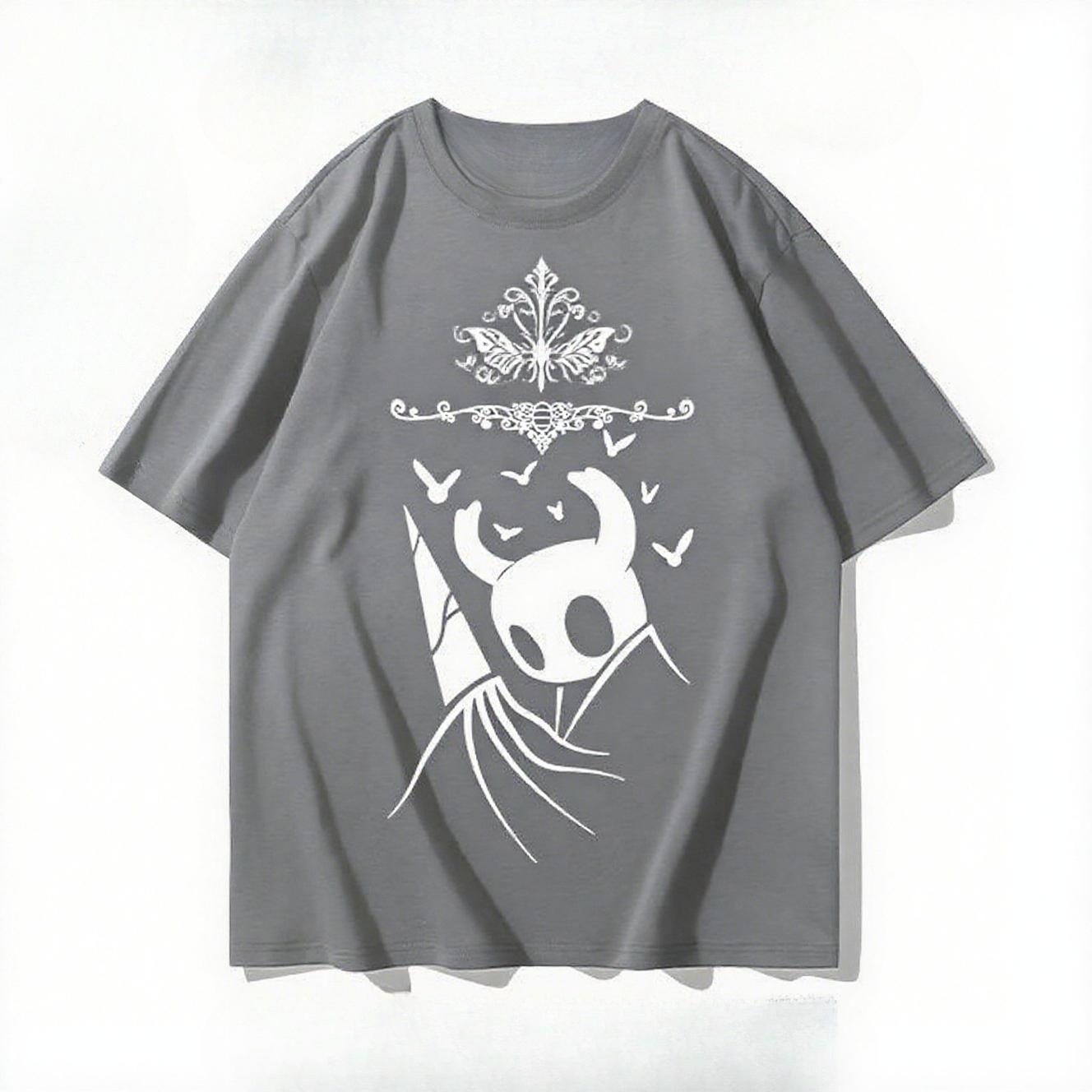 

2025 Autumn and Winter Fashion Versatile Cotton T-shirt Beautiful Pattern Printing Comfortable Men and Women Plus Size T-shirt S