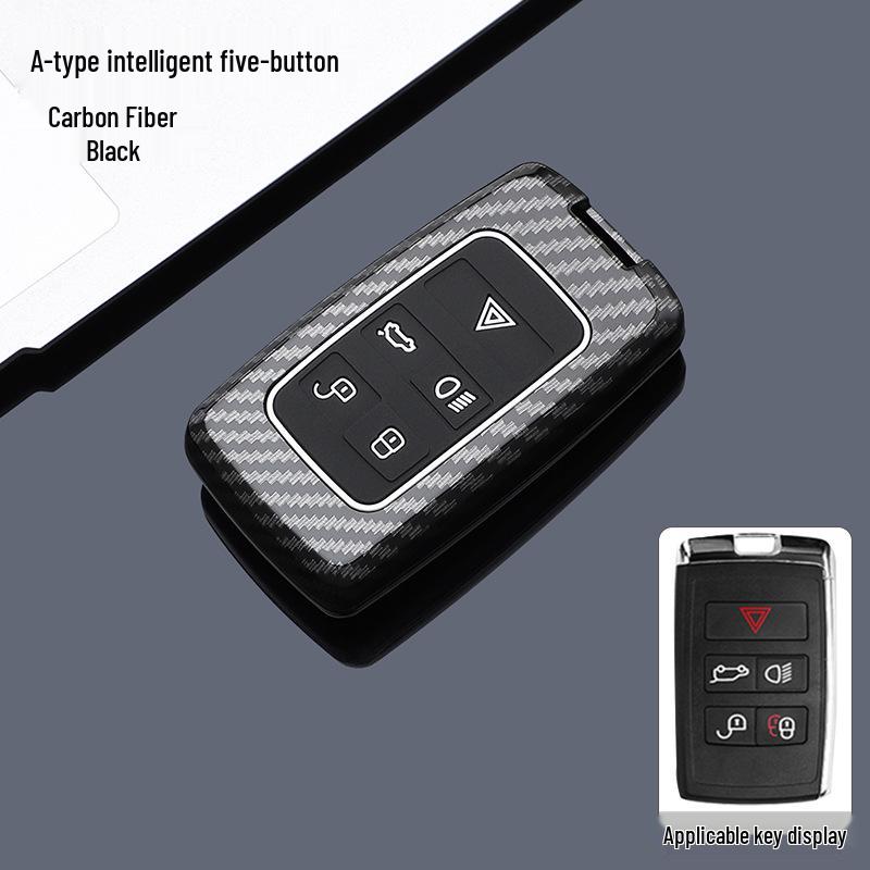 Premium Carbon Fiber Key Case for Jaguar XFL/XEL/XJL/EPACE/FPACE