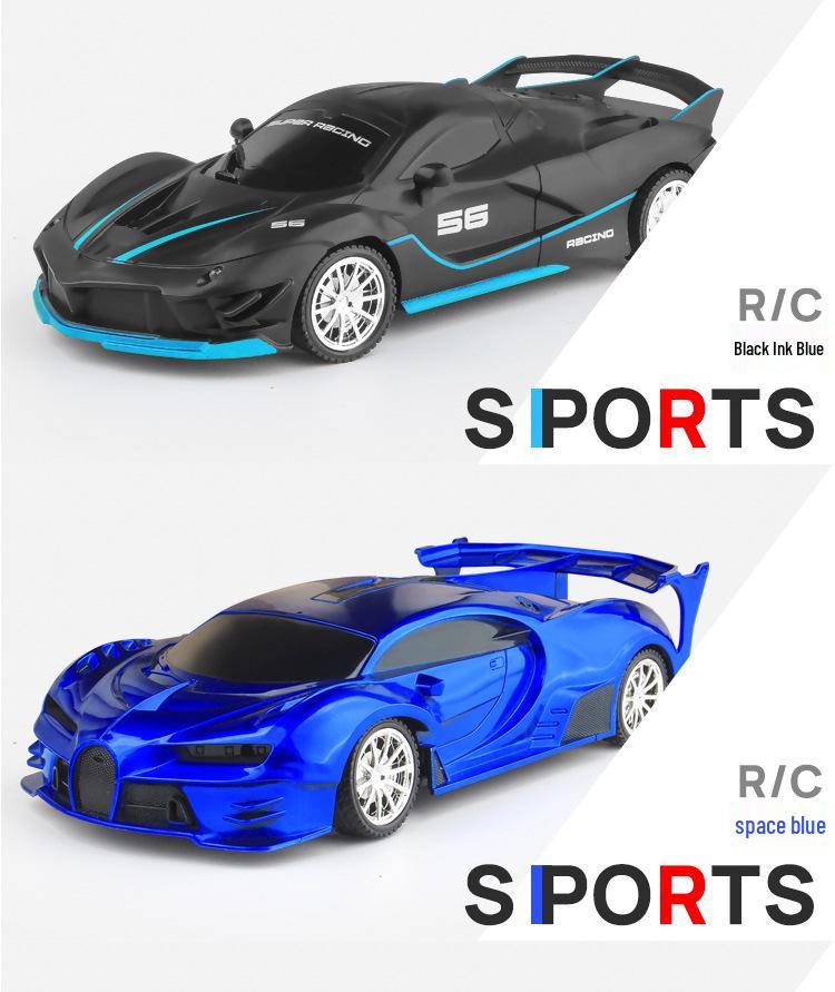 High-Speed Remote Control Drift Car with Lights - Racing Boy Toy Electric Model