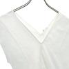 Unused HELMUT LANG Linen Blend No Sleeve V Neck Cut S White System Women Used
