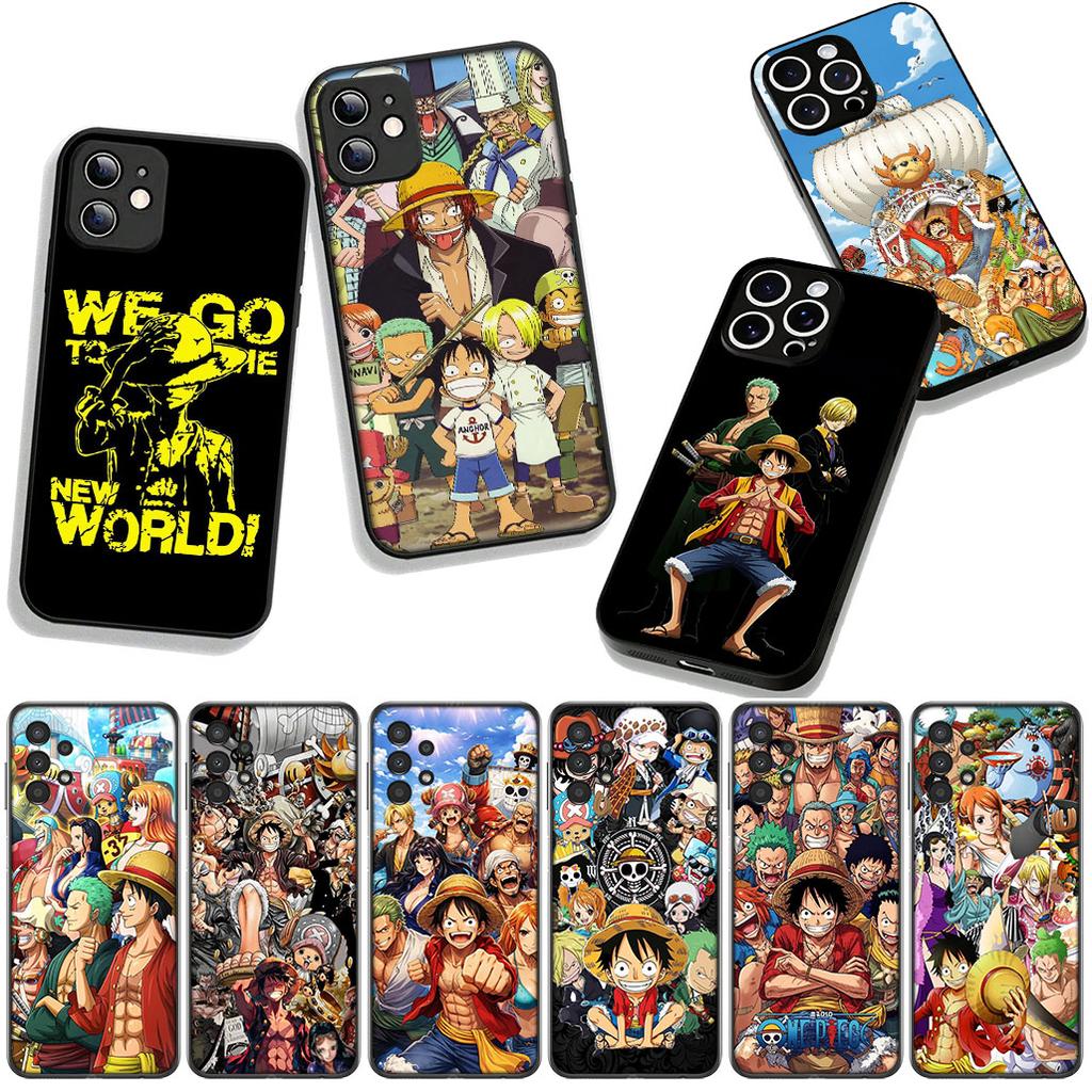 Phone Cover Roronoa Zoro Sanji Luffy One Piece for Apple iPhone 17 16 11 Pro XS Max XR 6 7 8 Plus + 16E SE 2020 Air 5 8+ Case