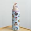 Stainless Steel Insulated Water Bottle With Handle For Outdoor Travel And Large Capacity