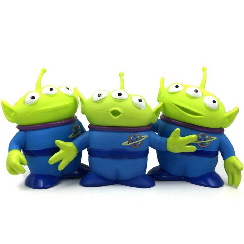 Elegante Toy Story Alien Plastikfiguren Spielzeug Perfekt für Weihnachtsgeschenke und Sammlerstücke