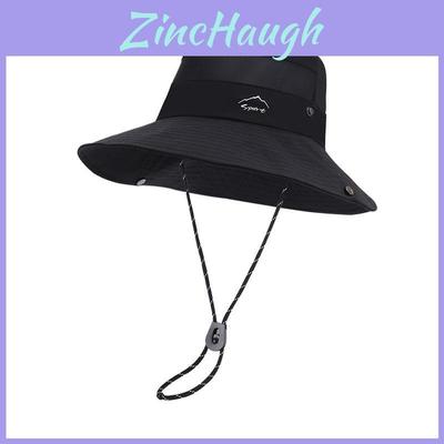 Summer Wide Brim Fishing Hat With Waterproof Quick Dry Nylon For Men And Women Outdoor Sun Protection