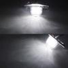 VISPREA Honda LED License Plate White Direct 12V 18 LEDs Per Set of Compatible with C154 Lights, LED, Replacement, 3W, Side, 2, Stepwgn, Odyssey, Fit,