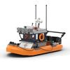 177 buc. MOC Barcă Mică de Pază Coastă Barcă de Salvare Port Oraș Construcție Jucării Educaționale Jucării de Construit Moc Cadouri de Crăciun
