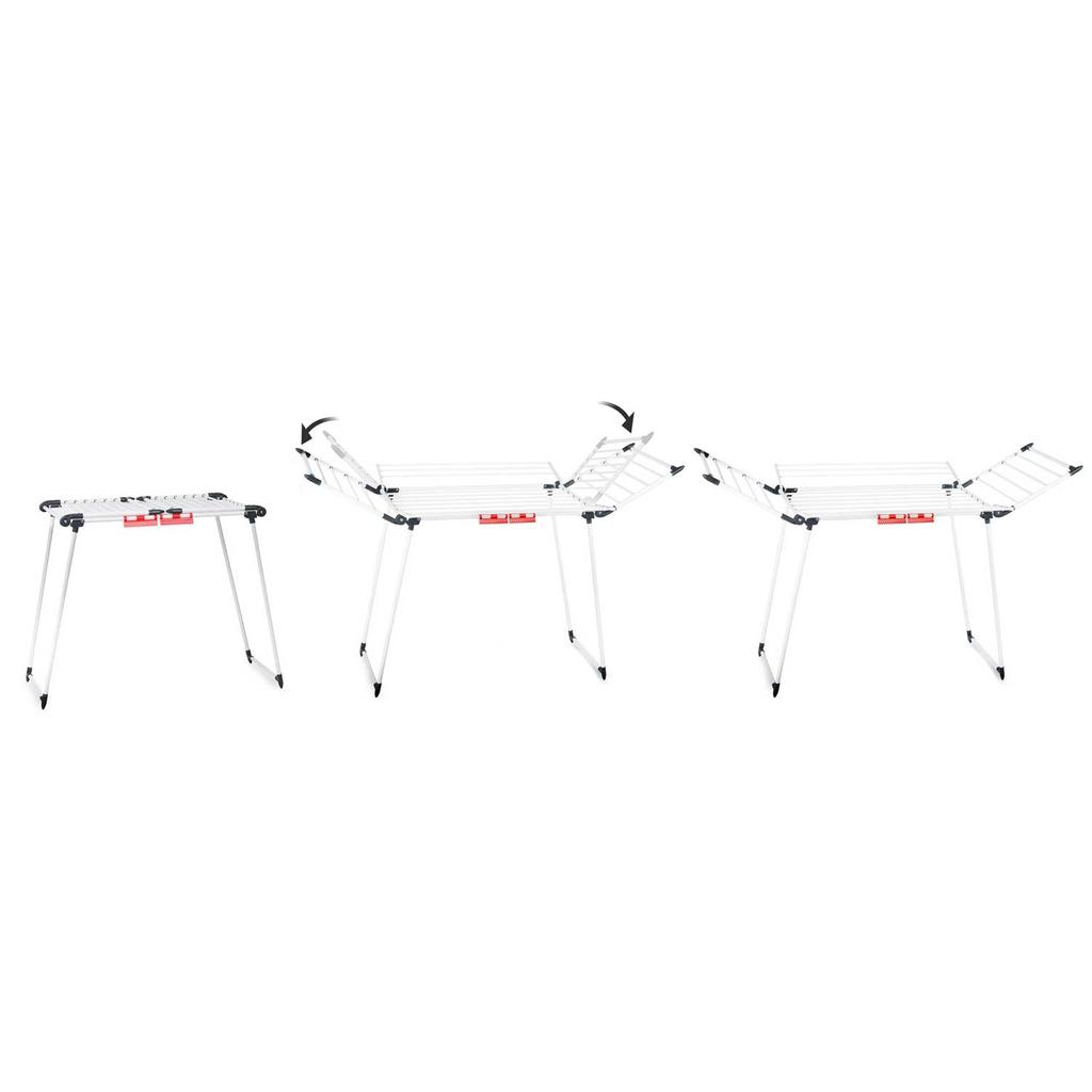Wall-Mounted Folding Laundry Drying Rack Lina