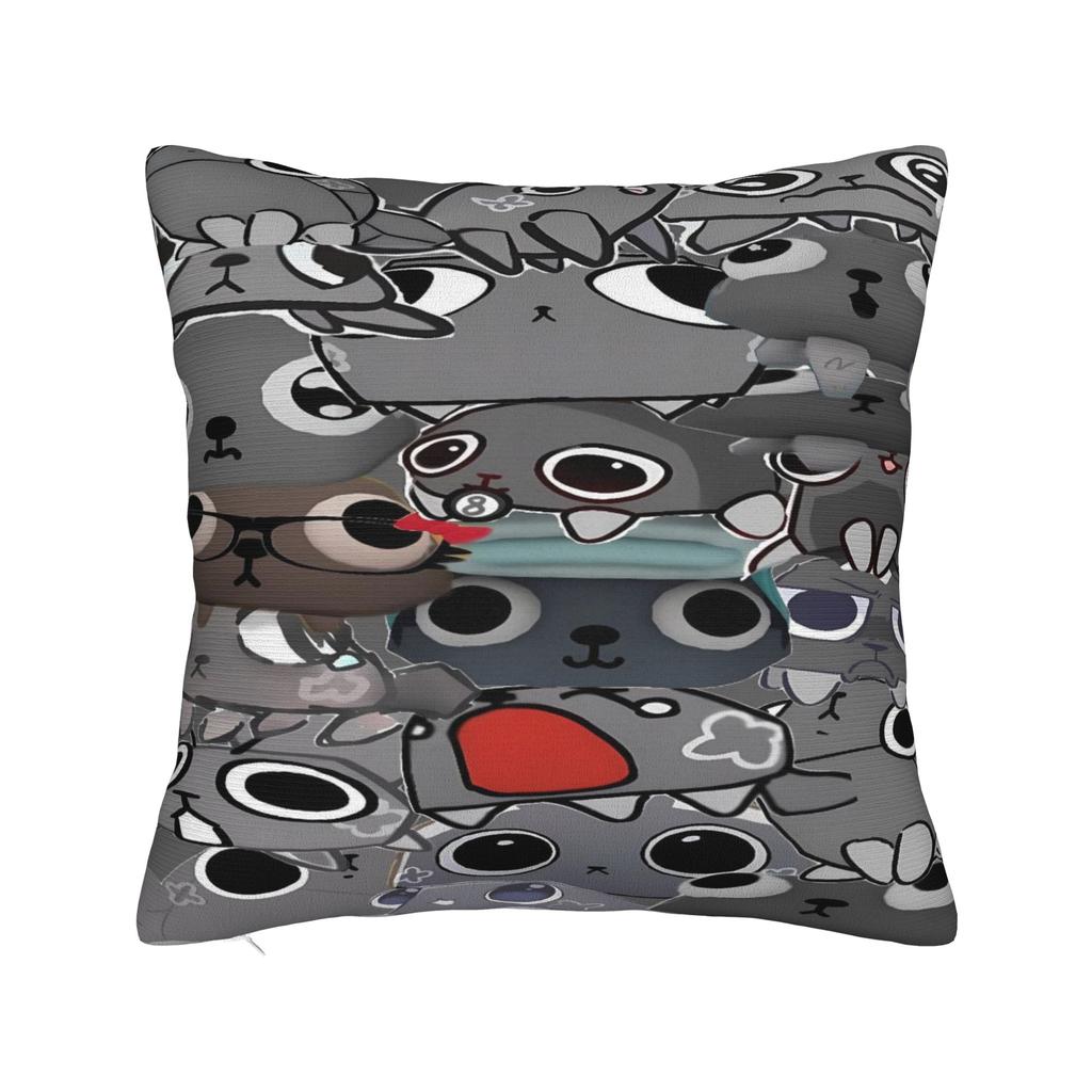 Dandys Värld Spel Tecknad Kuddfodral Mjuk Kuddefodral Mode Kuddfodral För Soffa Sovrum Heminredning