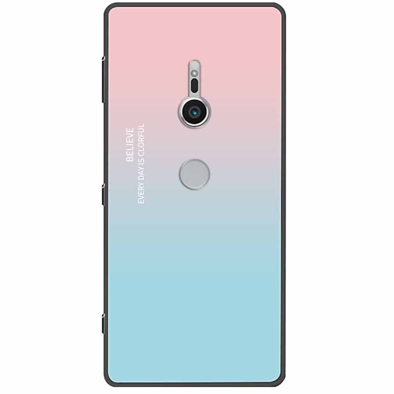 Cute Paint Cover For Sony Xperia XZ3 XZ2  XZ1 XA2 XA1 Ultra Plus Compact Premium Case Black Silicone TPU Coque Shockproof Capa