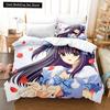 New 3D Priningt Kawaii Girls Yae Sakura (Shuffle!) Bedding Set Cartoon Anime Three-piece Set Adult Kid Bedroom Duvetcover Sets