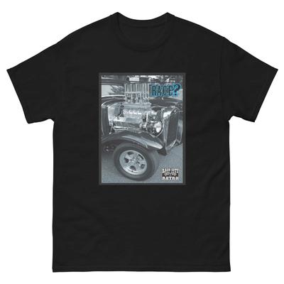 RACE? SUPERCHARGED HILBORN HOT ROD COUPE T-Shirt by RACE CITY RETRO