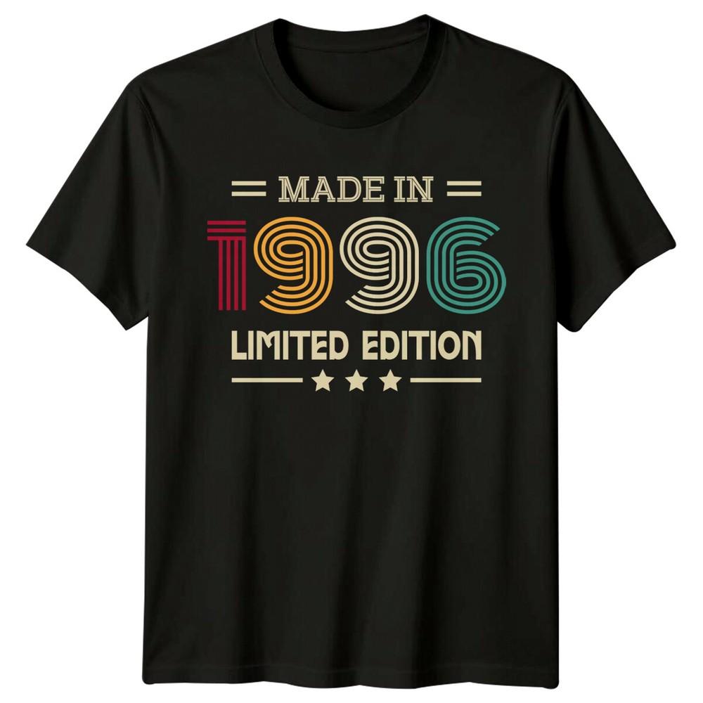 Made In 1996 Unisexs T Shirt 30th Birthday Gift Limited Edition