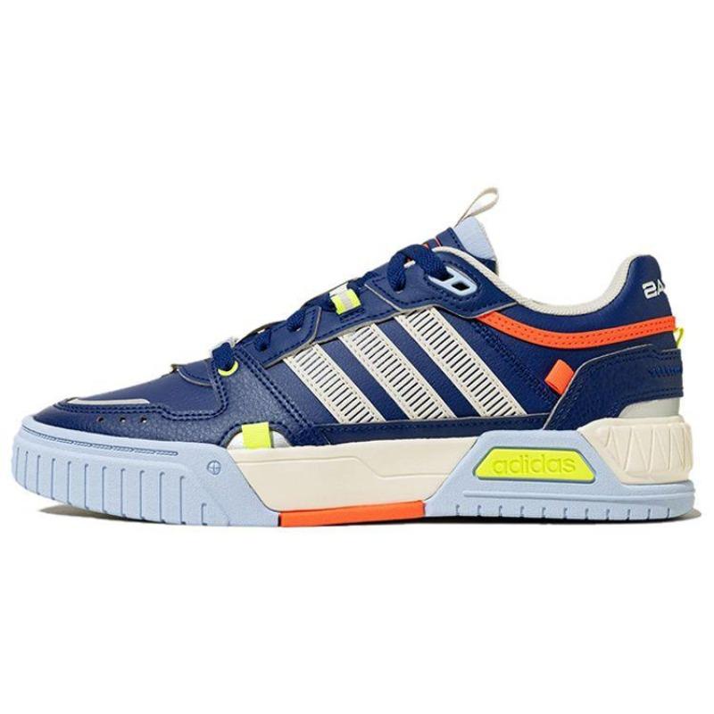 

Adidas Neo D-Pad Comfortable Versatile Wear Resistant Low Top Lifestyle Casual Shoes Unisex Blue White Orange IG2805 41 синий