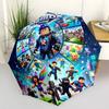 Roblox: Play Create Explore Outdoor Automatic Umbrella Retractable Design with 8-Rib Durability Sturdy Construction for Women/Men