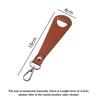 10Pcs  Hat Clip Leather Simple Golf Baseball Hat Clip Summer Hat Strap Towel Glove Storage Wallet Buckle Hands-Free Latch Clip