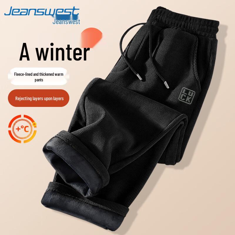 

Мужские зимние плюшевые вельветовые брюки прямого кроя Jeanswest 4XL