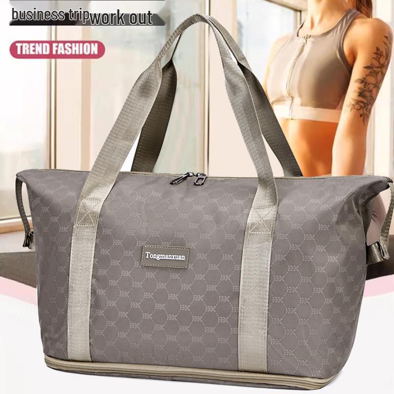 Large Capacity Women's Travel Storage Bag: Lightweight, Portable Canvas for Short Trips