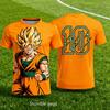 Children Dragon Ball Z Sportswear Trunks Krillin Kids Short Sleeve Tee Boys Football Star's Same Tshirt Man Clothes