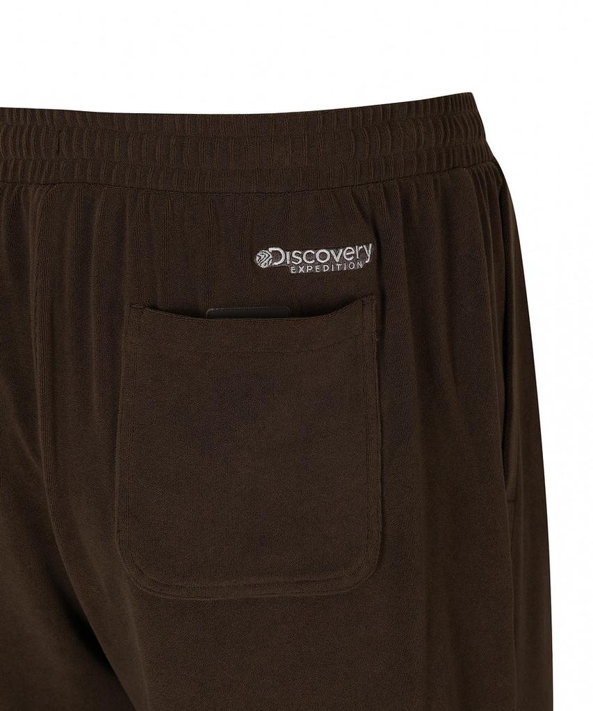 DISCOVERY EXPEDITION Men'S Terry Setup Boardshorts (Brown)