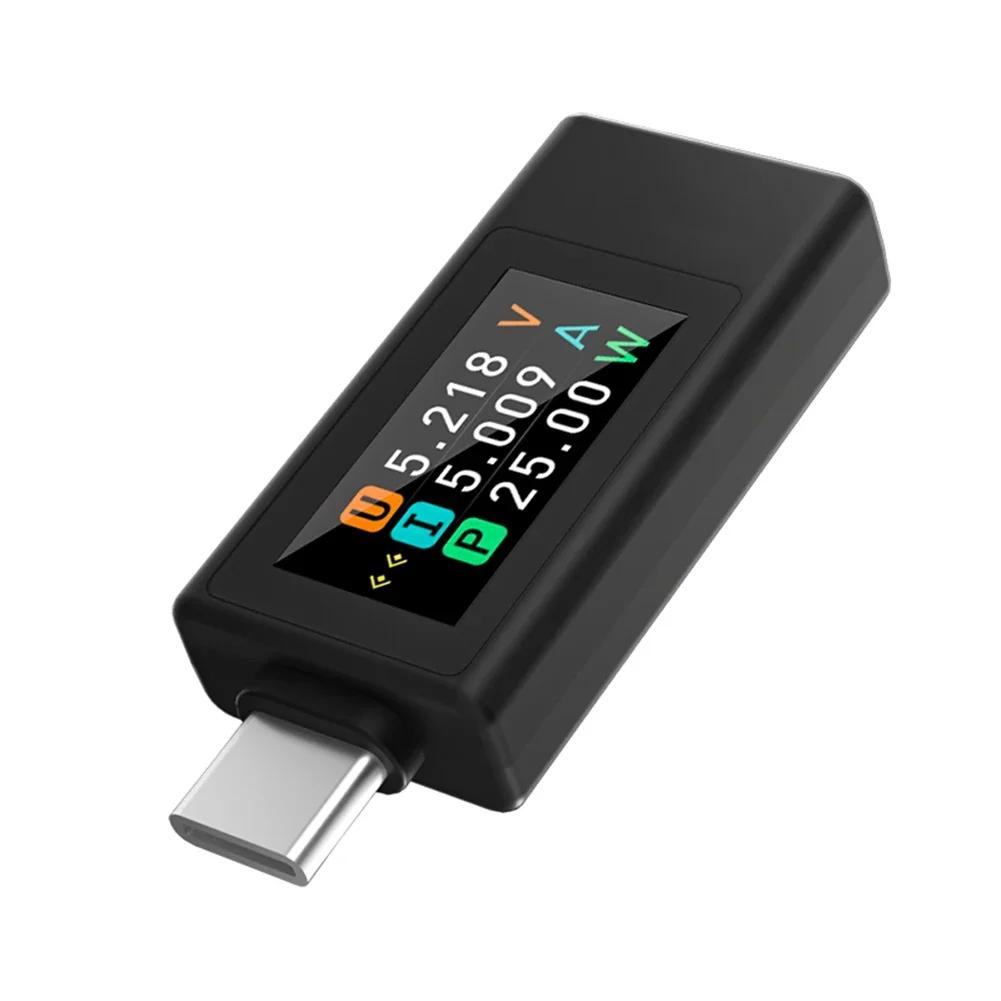 

KWS-1902L Новий продукт Багатофункціональний USB/TypeC Тестер 4-30V 12A Функція збереження при вимкненні Напруга та Струм Вимірювач Потужності
