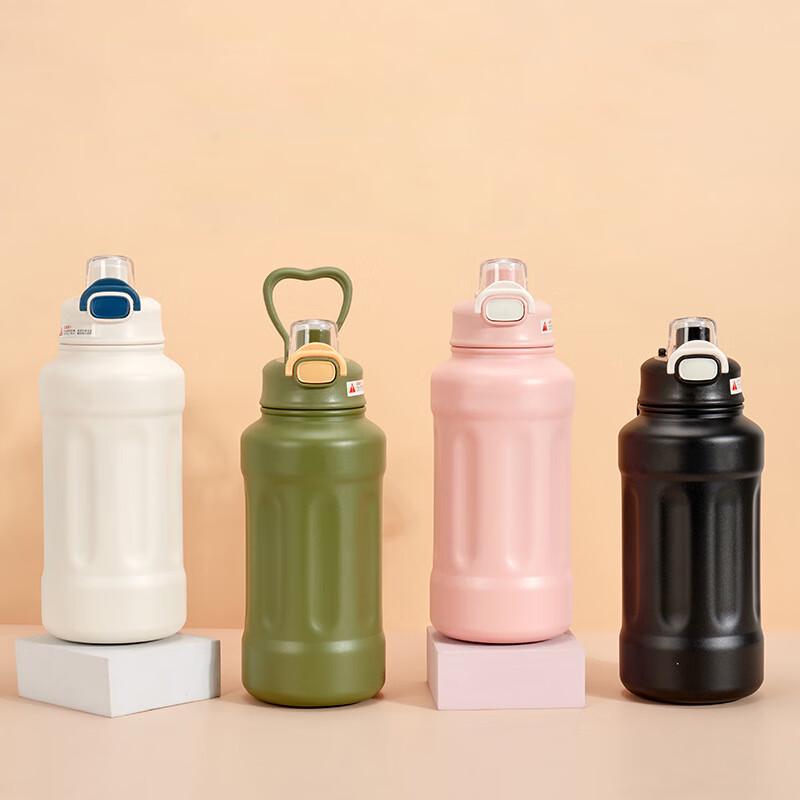 600ml Portable 304 Stainless Steel Thermo Mug with Handle