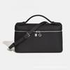 First-layer Cowhide LP19 Small Lunch Box Leather High-end Portable Single-shoulder Cross-body Makeup Female Bag