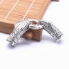 Antiksilberfarben Roségold 1 Set Schlangenkopf-Verschlüsse Verbinder für Armbandverschluss DIY Schmuckherstellung Innenmaß 10mm