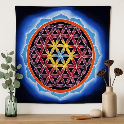 Flower of Life and Love Artwork 107x103cm
